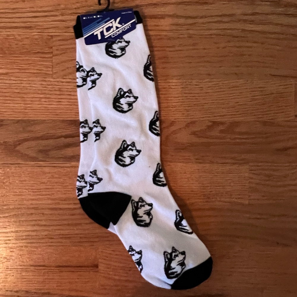 Northeastern Husky socks